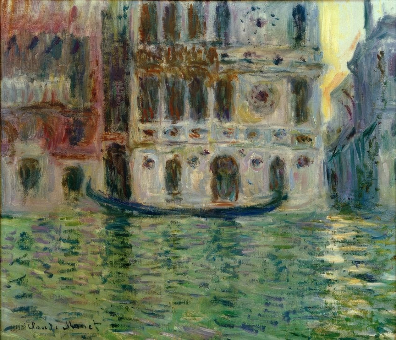 Pałac Dario autorstwa Claude Monet