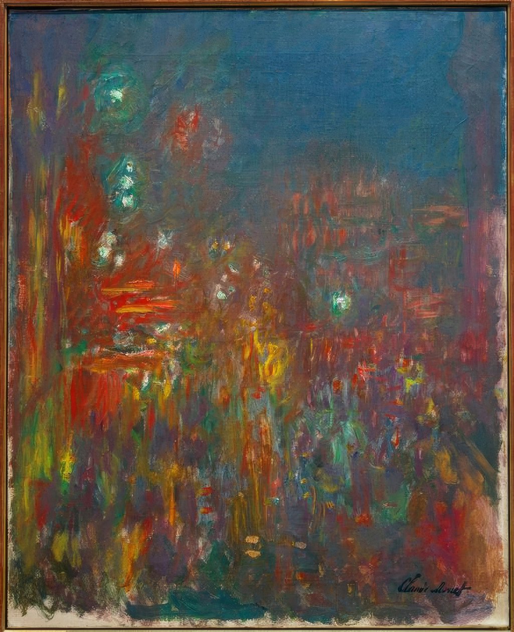 Leicester Square autorstwa Claude Monet