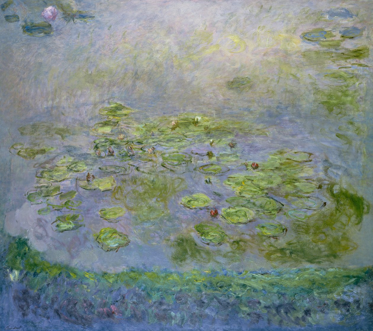 Lilie wodne - obraz Claude