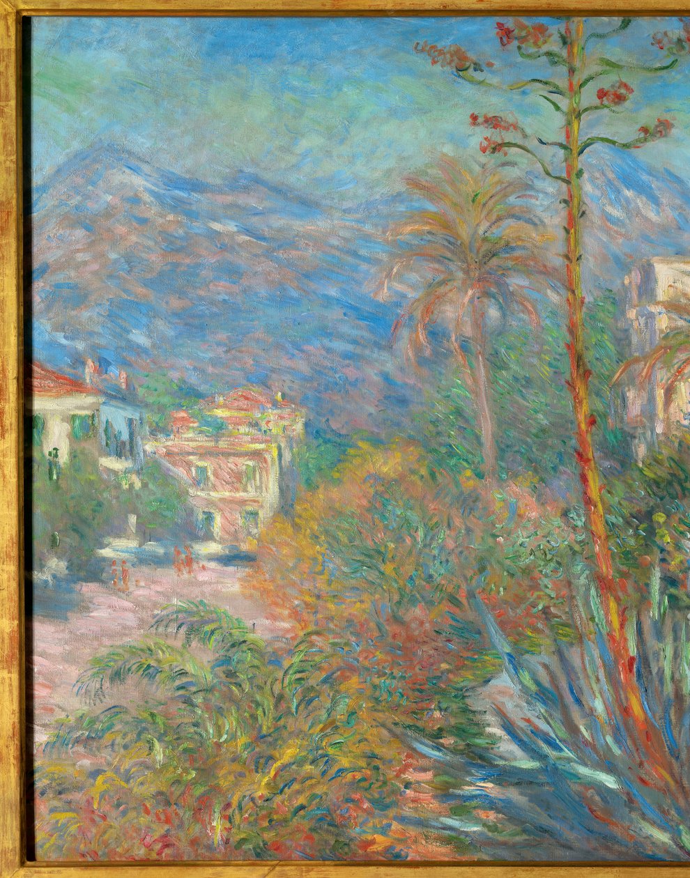 Les villas a Bordighera, 1884 (olej na płótnie) autorstwa Claude Monet