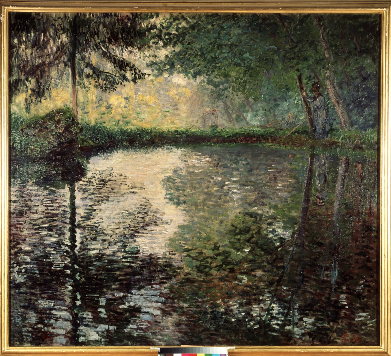 "Staw Montgeron" (Staw w Montgeron) Obraz Claude