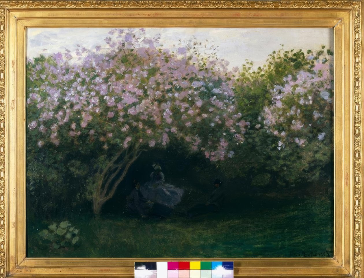 Liliowa, szara pogoda autorstwa Claude Monet