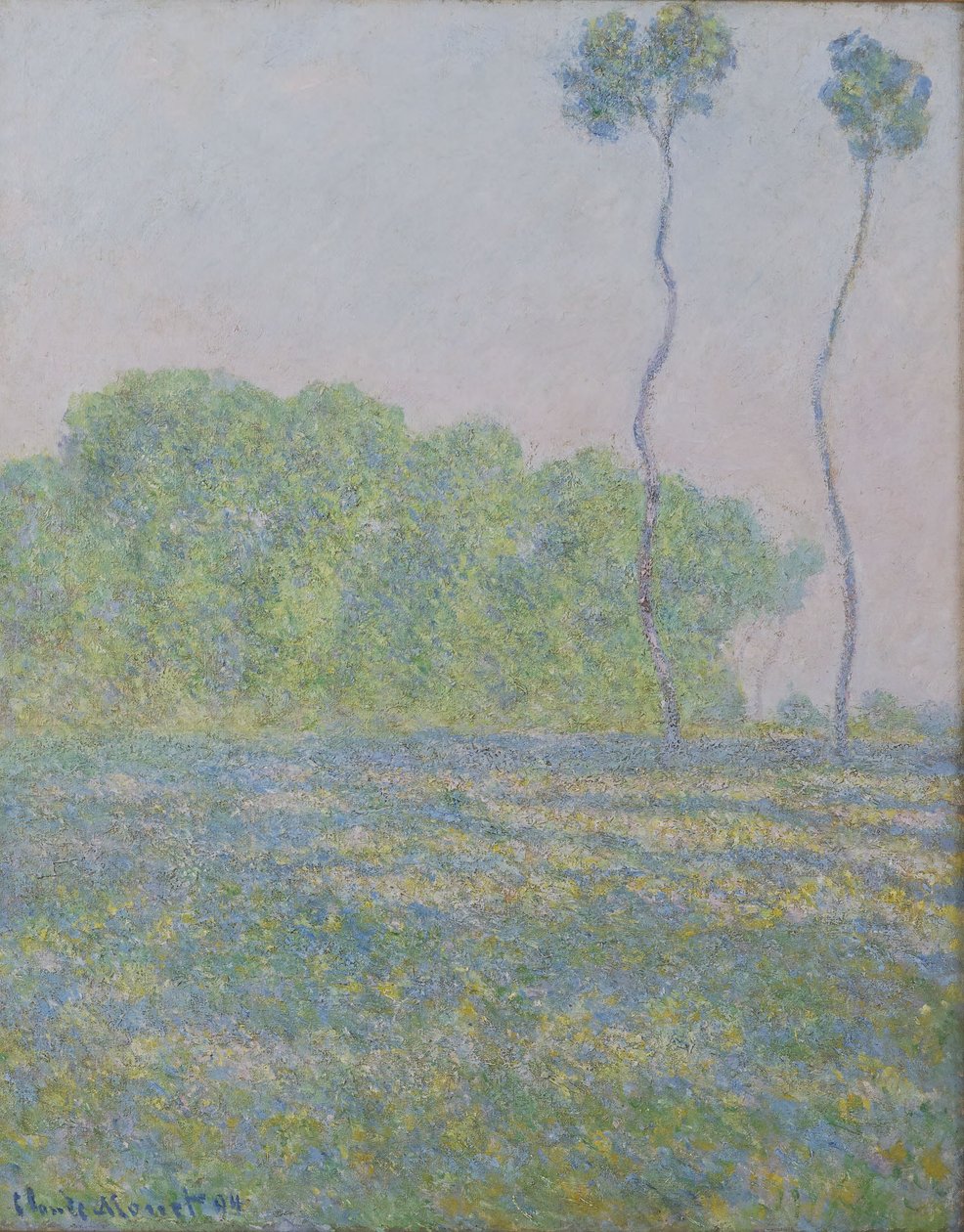Łąka w Giverny autorstwa Claude Monet