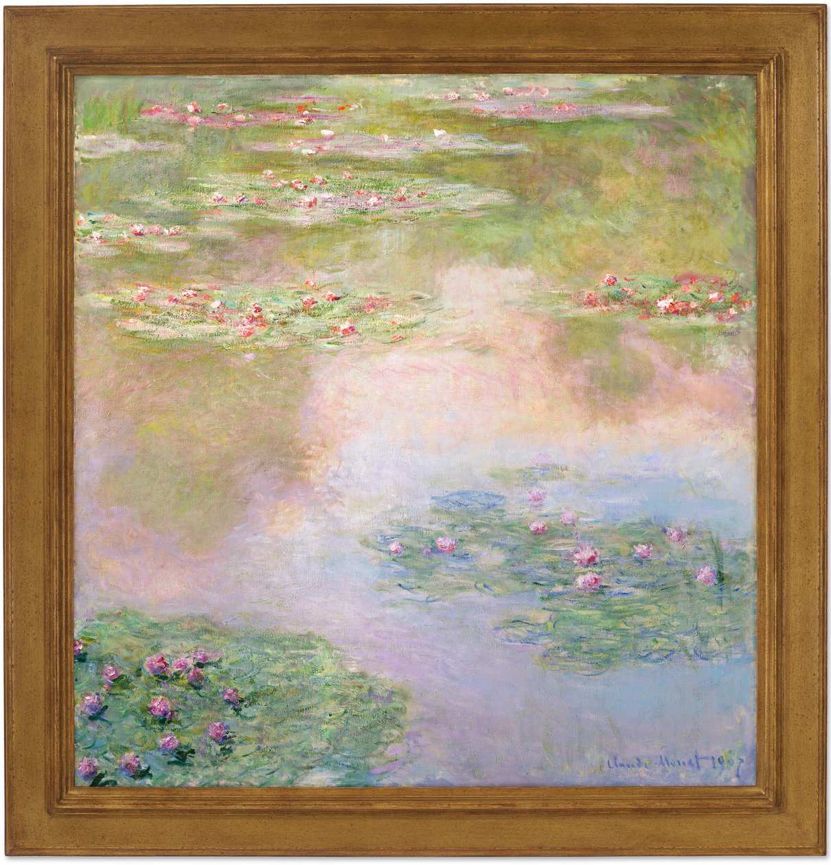 Lilie wodne autorstwa Claude Monet