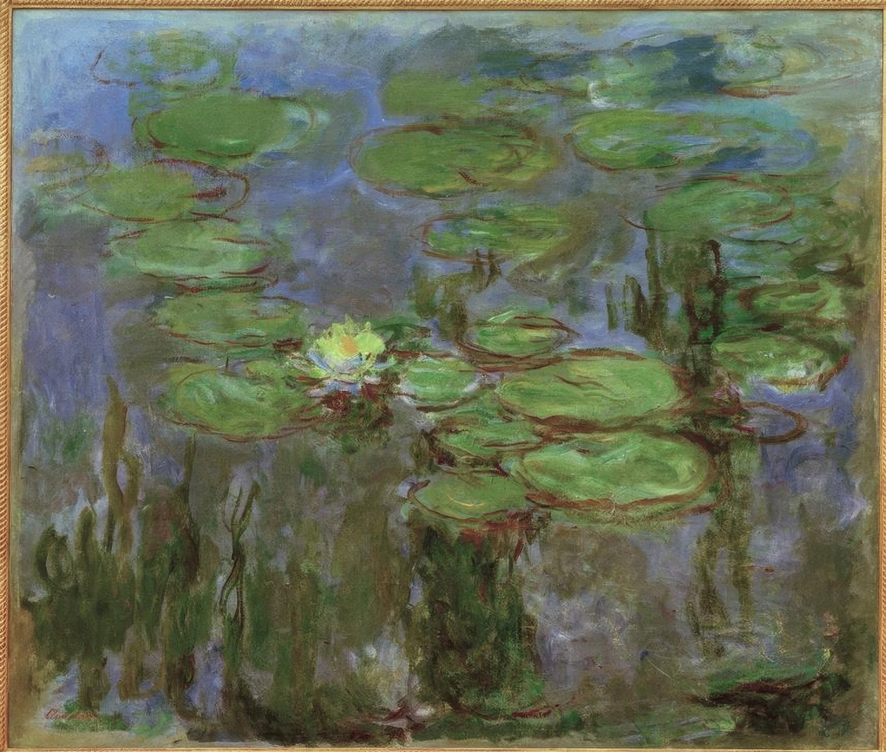 Nimfea autorstwa Claude Monet
