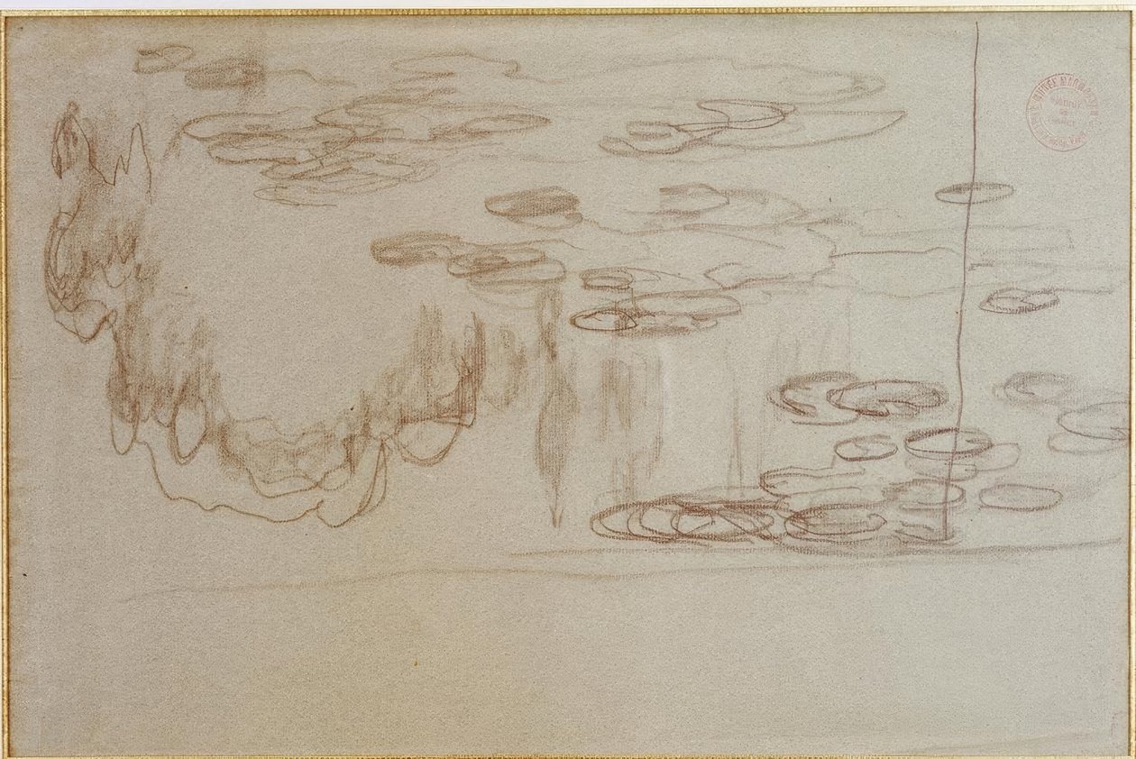 Nimfea autorstwa Claude Monet
