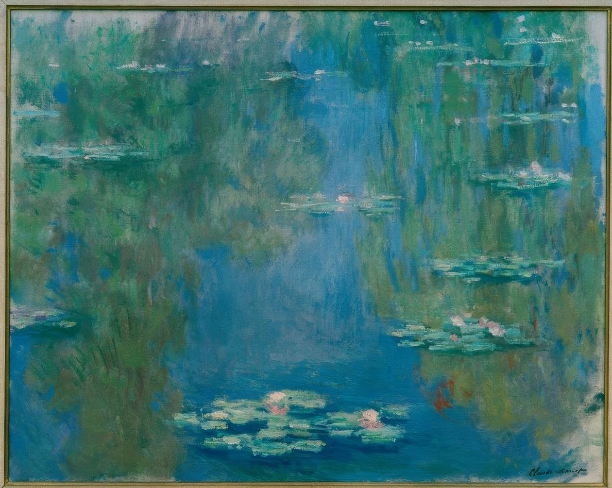 Nimfy autorstwa Claude Monet