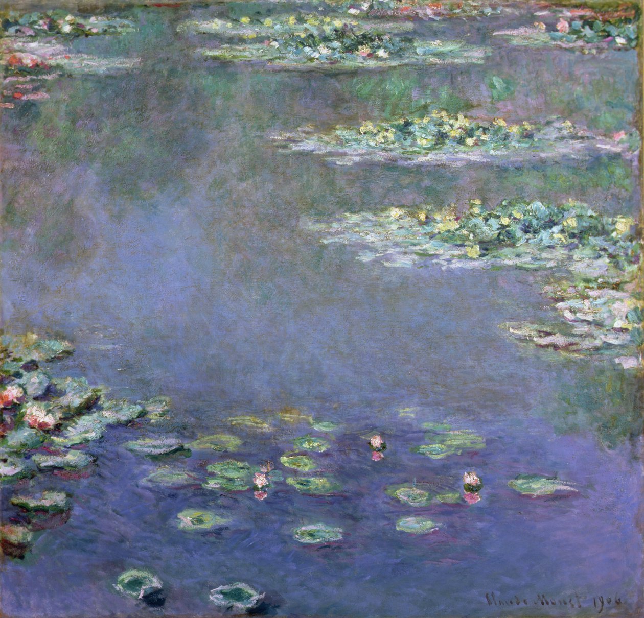 Nympheas autorstwa Claude Monet