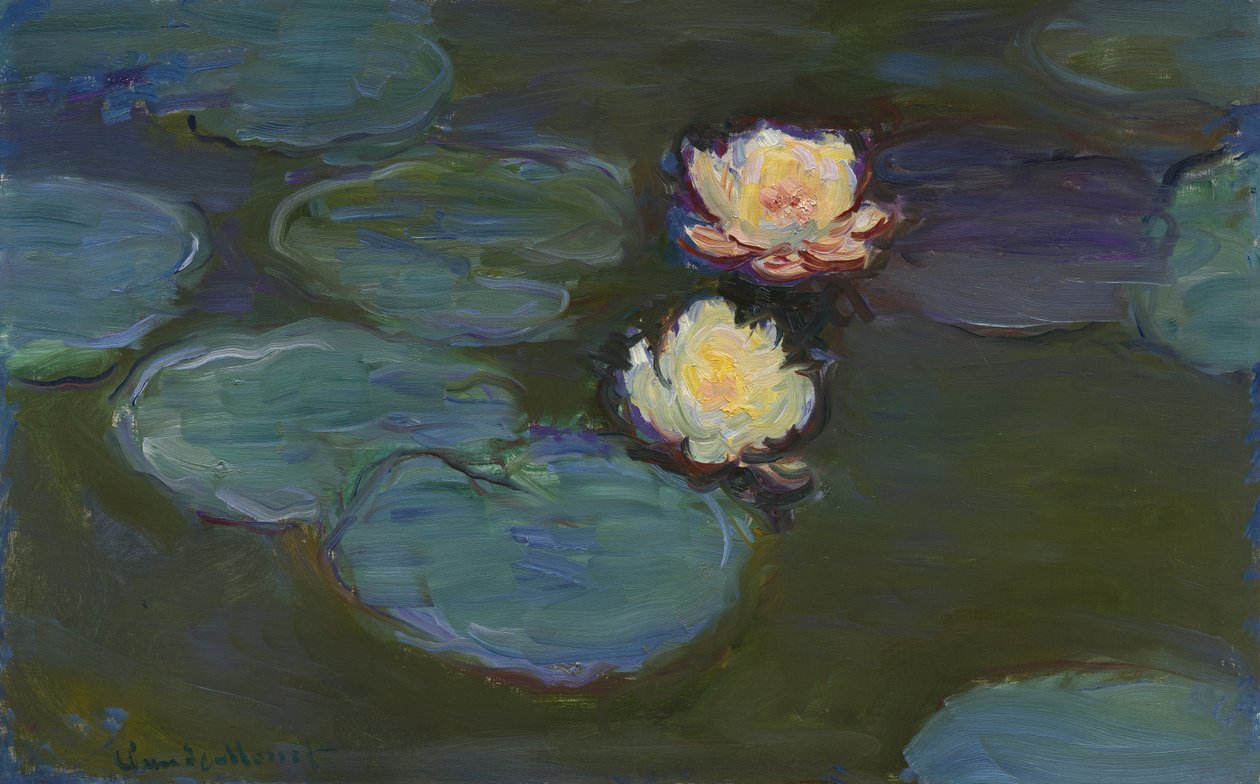 Nenufary autorstwa Claude Monet
