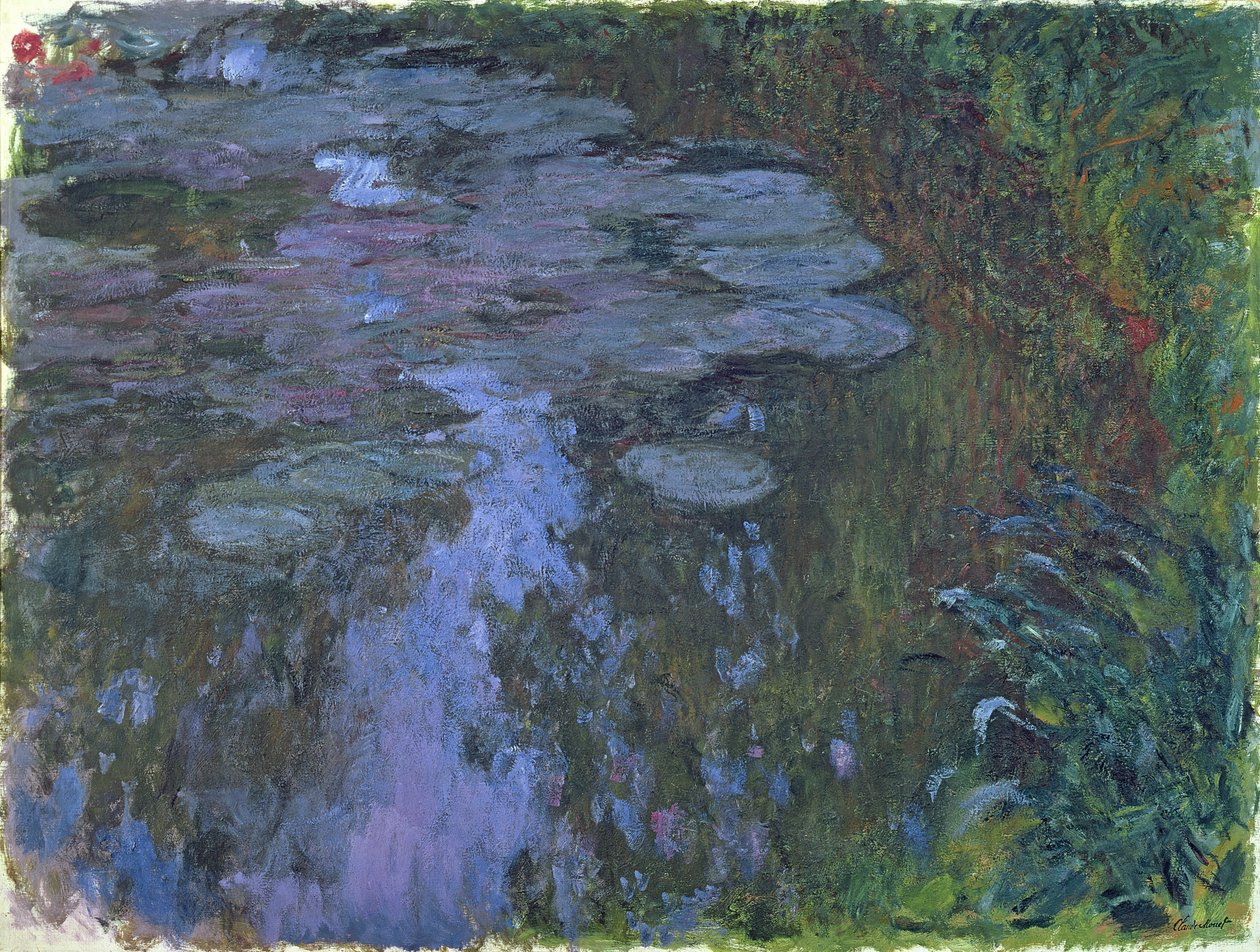 Nimfea autorstwa Claude Monet