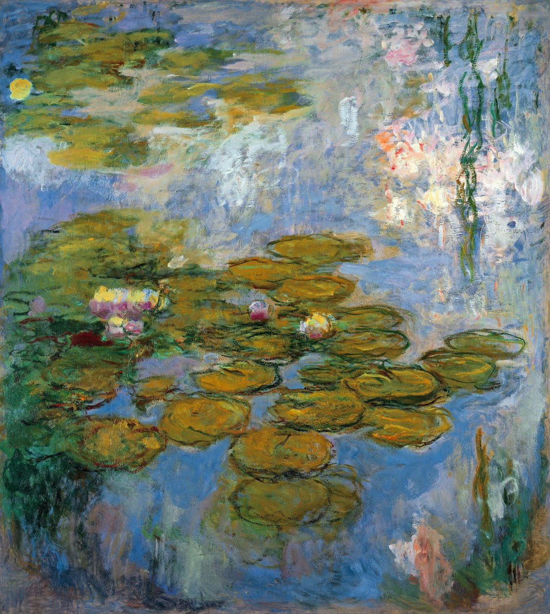 "Nymfea" - staw lilii wodnych w Giverny - Obraz Claude