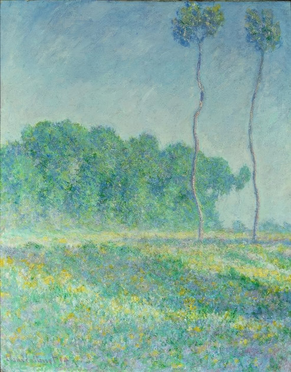 Wiosenny krajobraz autorstwa Claude Monet