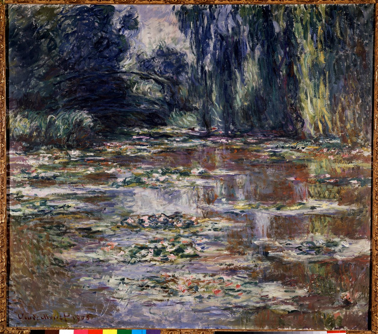 Petite pont Obraz Giverny Claude