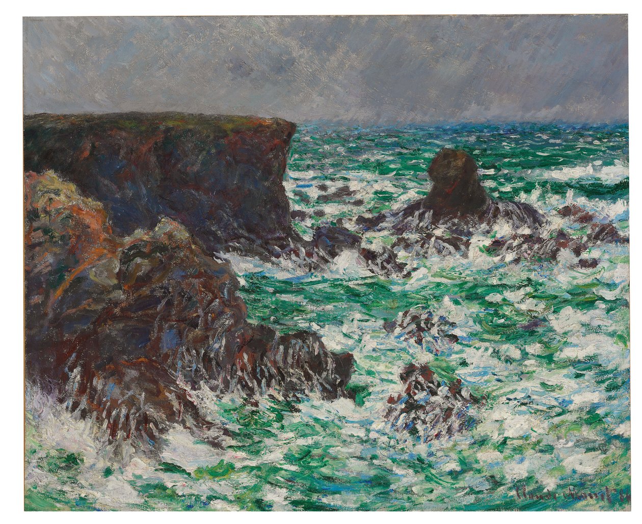 Bawełna porto: Lew, 1886 autorstwa Claude Monet