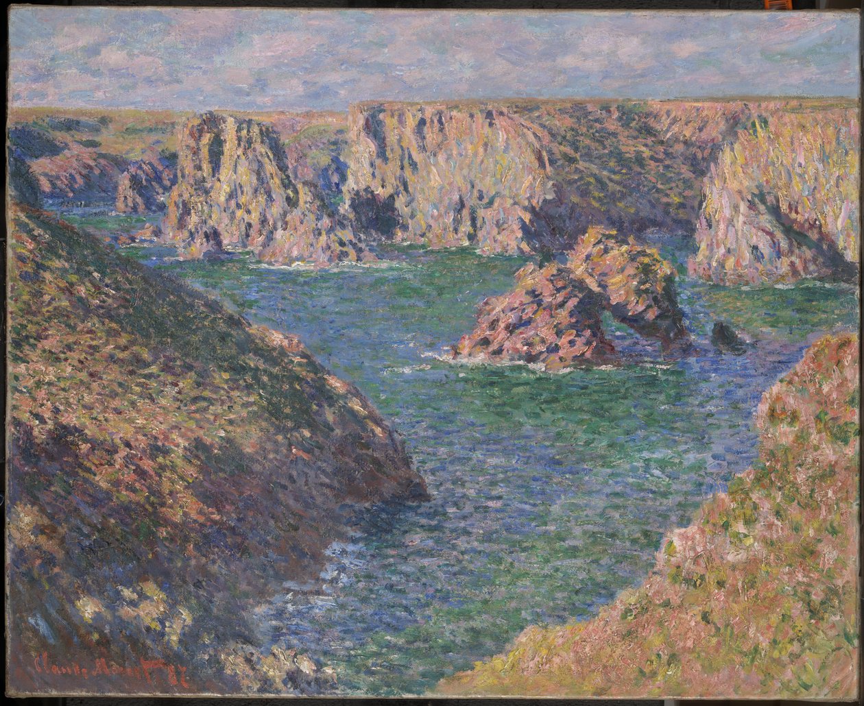 Port-Domois, Belle-Isle autorstwa Claude Monet