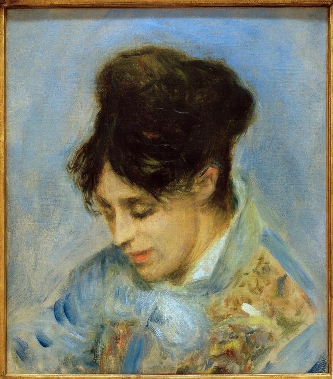 Portret Madame Claude Monet autorstwa Claude Monet