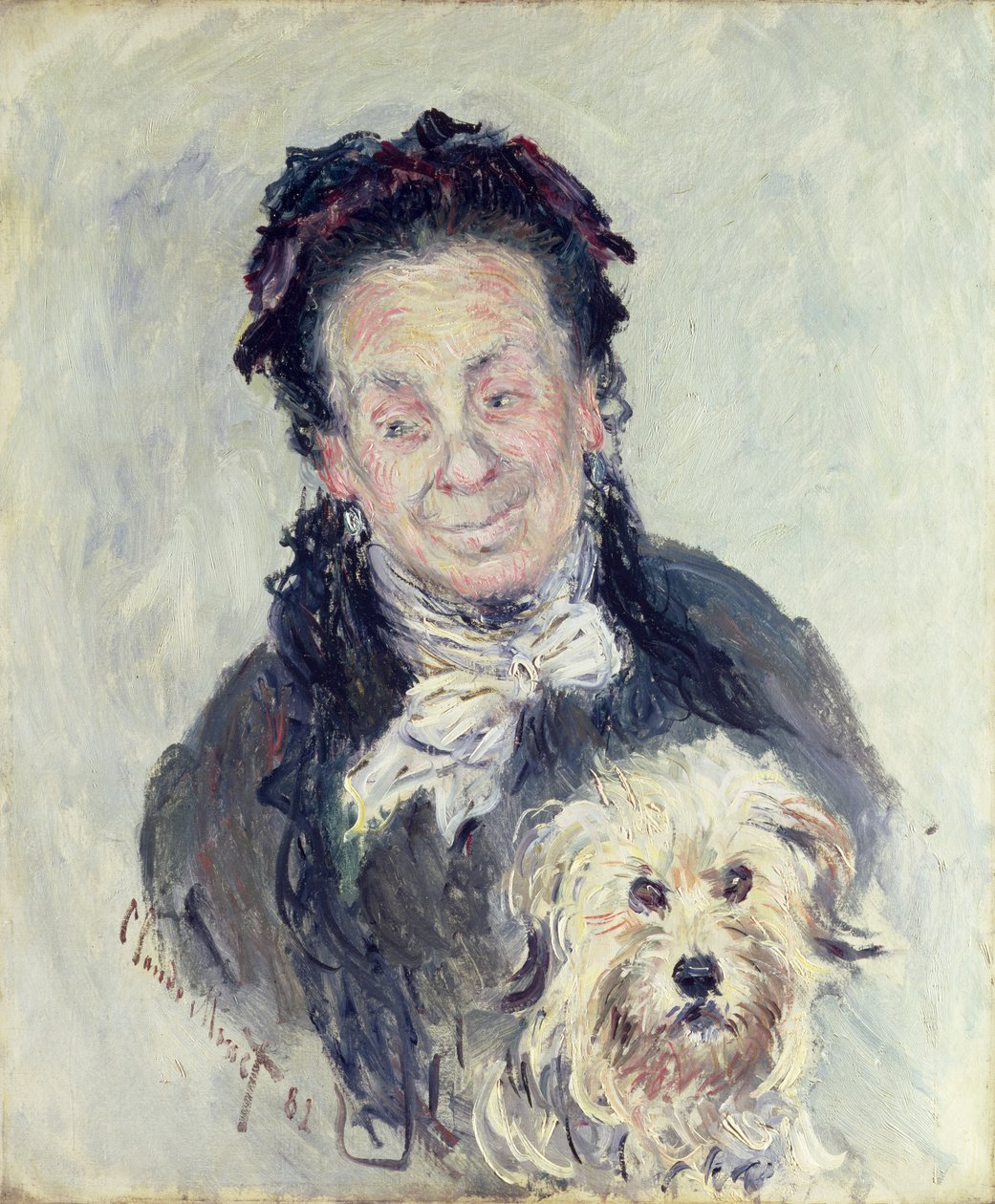 Portret Eugenie Graff (Madame Paul) 1882 autorstwa Claude Monet