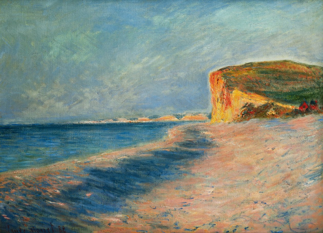 Pourville w pobliżu Dieppe; Pourville niedaleko Dieppe, 1882 autorstwa Claude Monet
