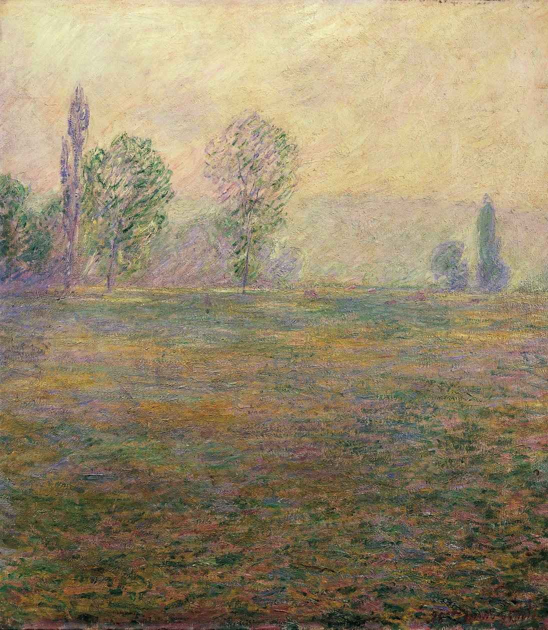 Łąka w Giverny. Obraz Claude