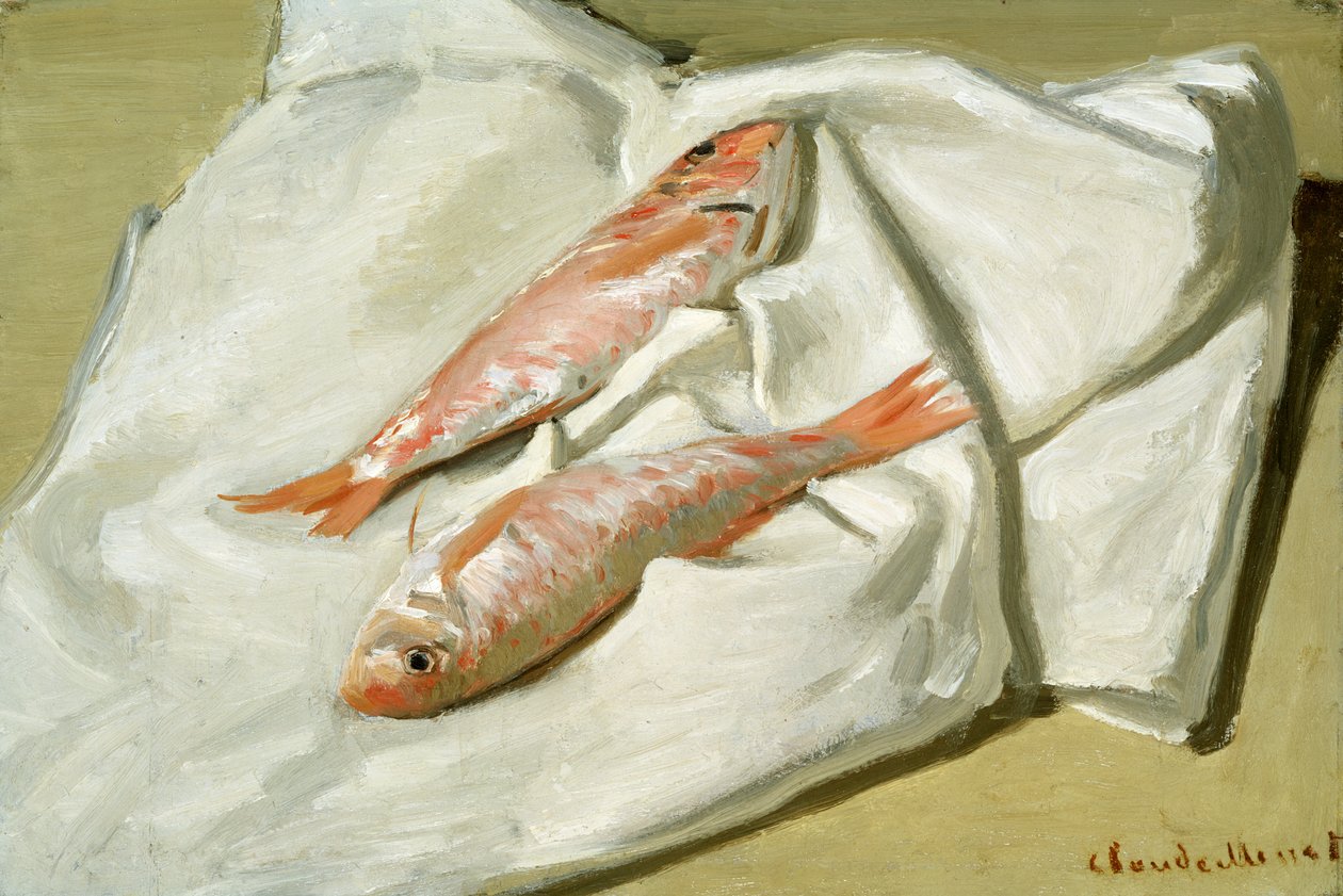 Czerwona barwena, ok.1870 autorstwa Claude Monet