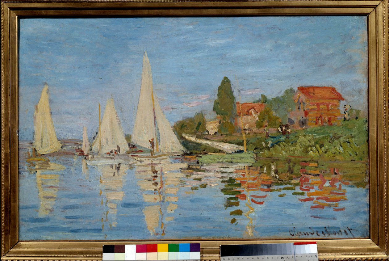 Regaty w Argenteuil autorstwa Claude Monet