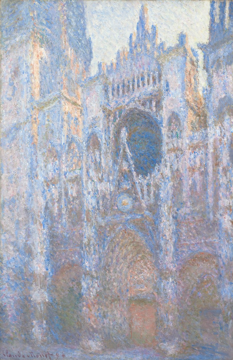Katedra w Rouen, fasada zachodnia autorstwa Claude Monet