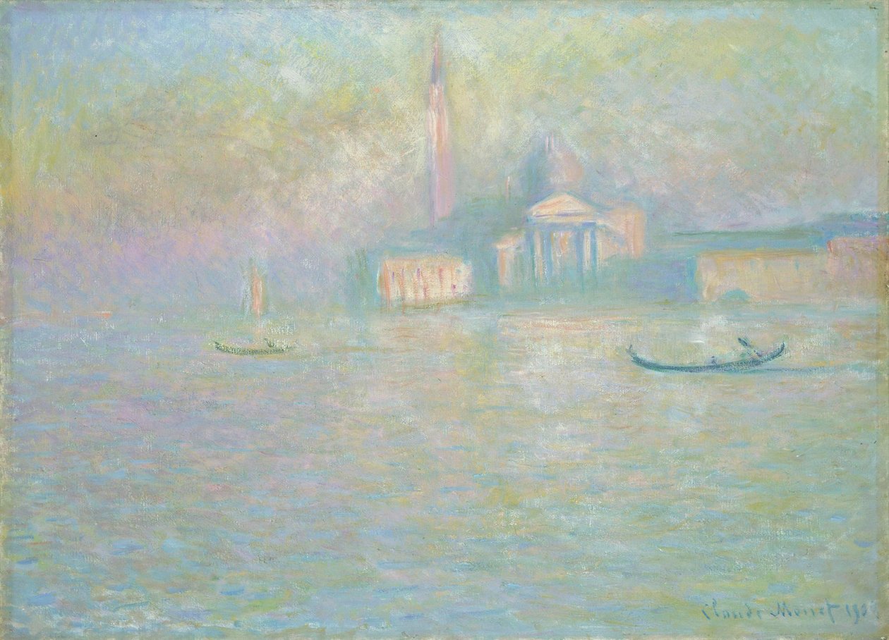 San Giorgio Maggiore autorstwa Claude Monet