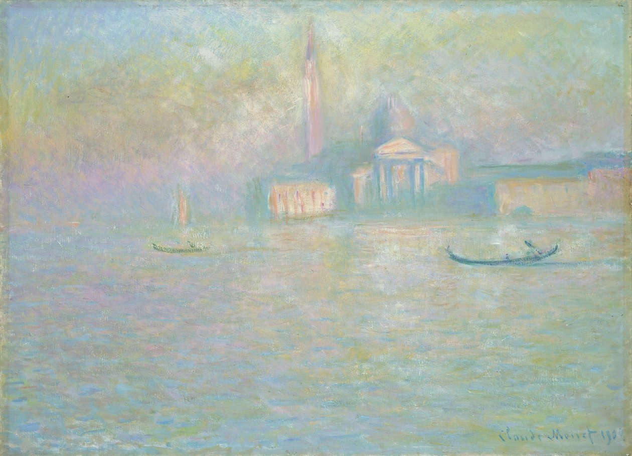 „San Giorgio Maggiore”, 1908 autorstwa Claude Monet