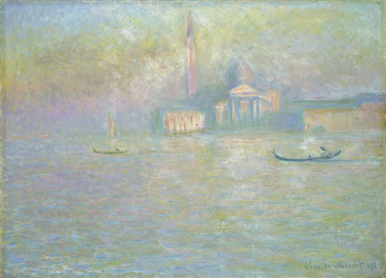 San Giorgio Maggiore, Wenecja autorstwa Claude Monet