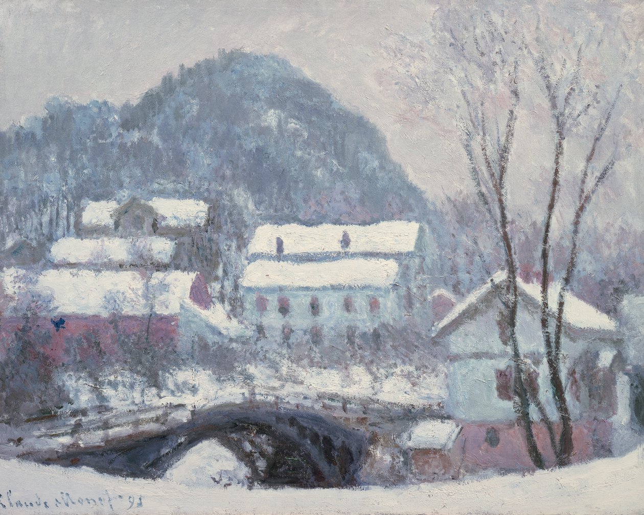 Sandvika, Norwegia autorstwa Claude Monet