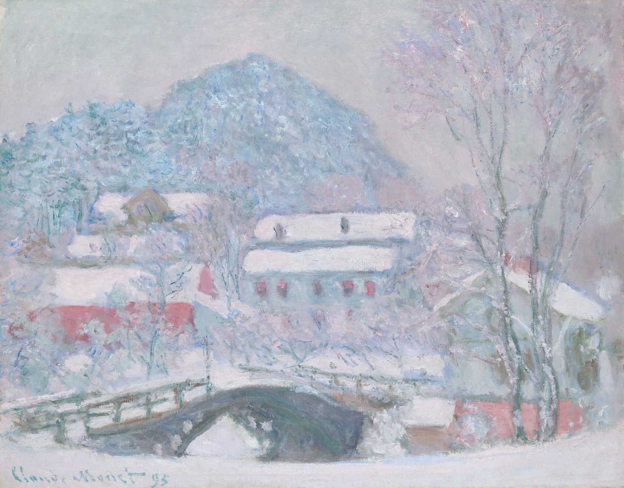 Sandvika, Norwegia, 1895. autorstwa Claude Monet