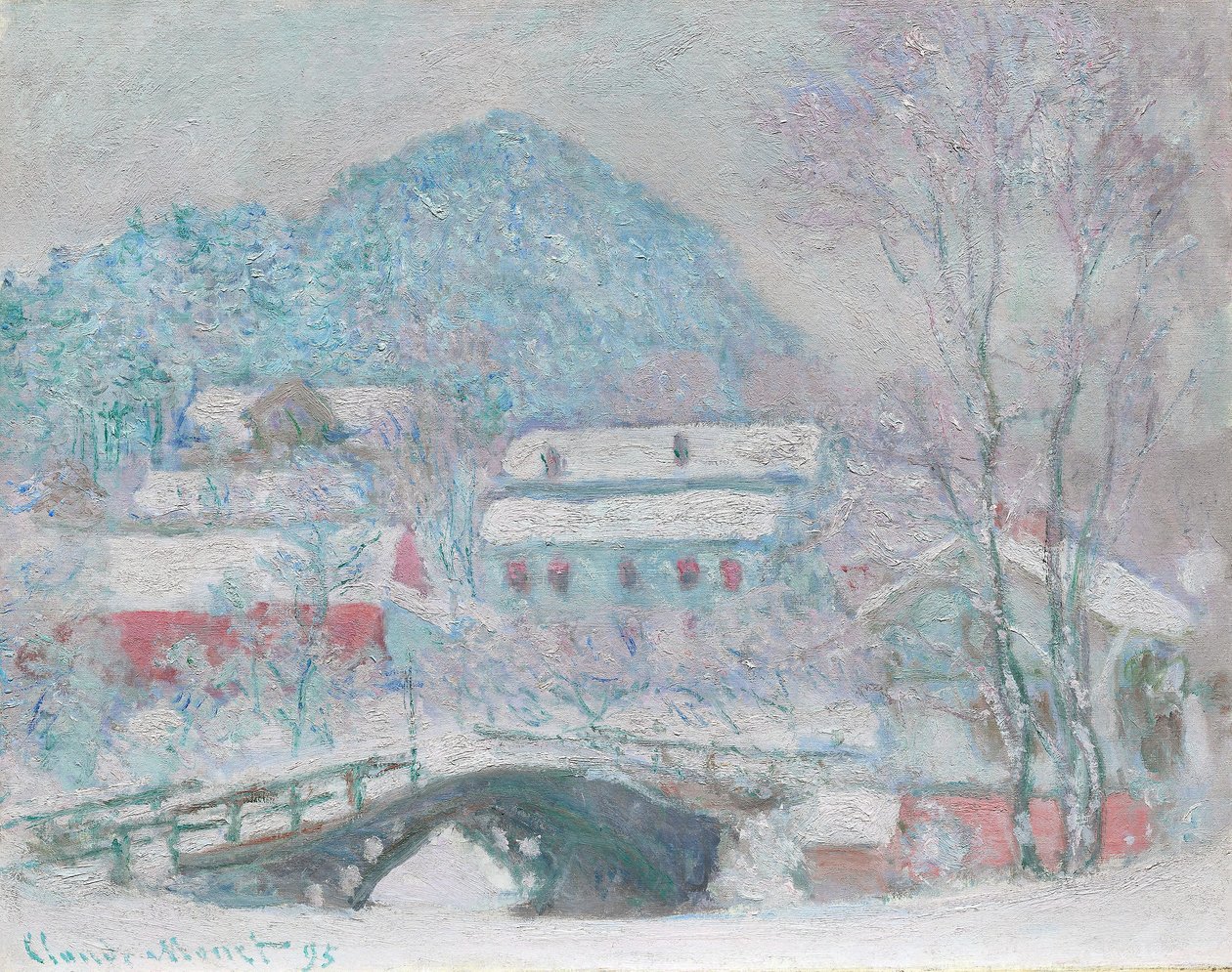 Sandvika, Norwegia, 1895 autorstwa Claude Monet