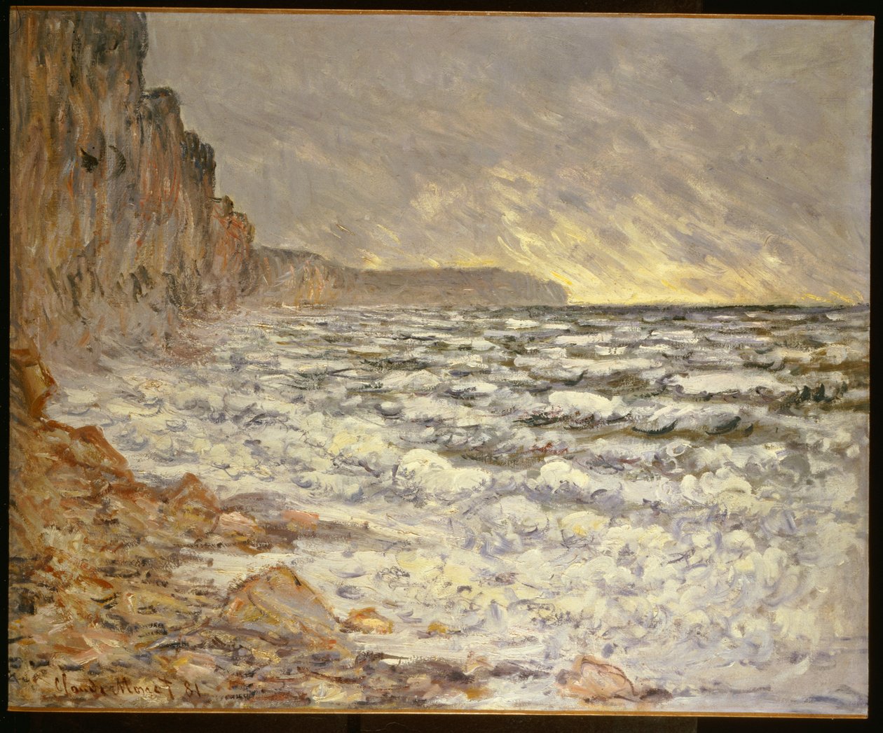 Wybrzeże, Fecamp autorstwa Claude Monet