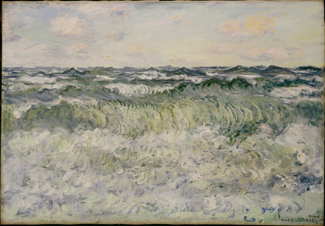 Pejzaż morski, 1881 r autorstwa Claude Monet