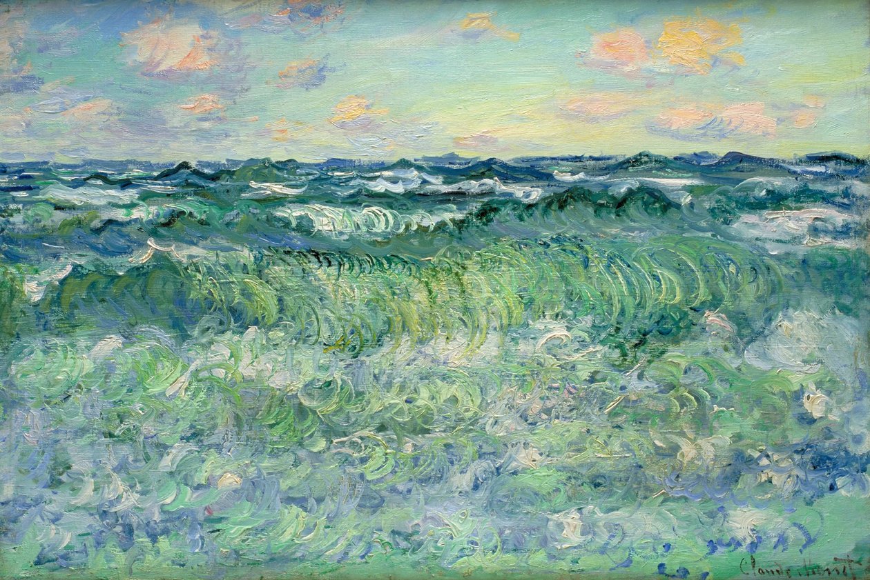 Pejzaż morski, Pourville autorstwa Claude Monet