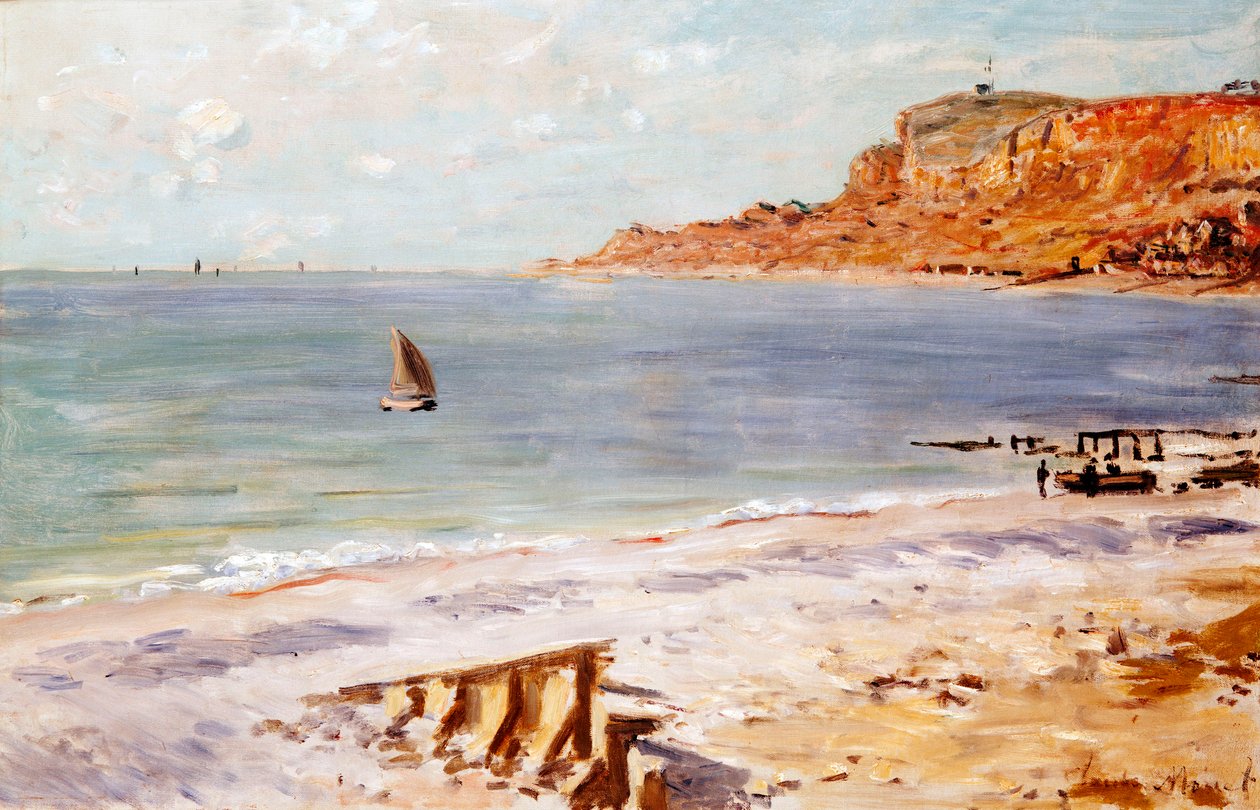 Pejzaż morski w Sainte-Adresse autorstwa Claude Monet