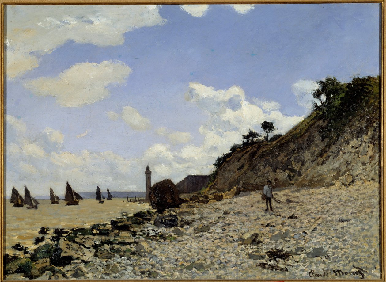 Wybrzeże w Honfleur Malarstwo Claude