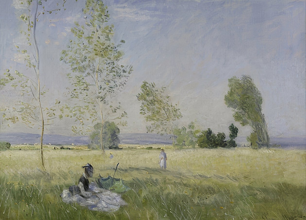 Lato. 1874 autorstwa Claude Monet