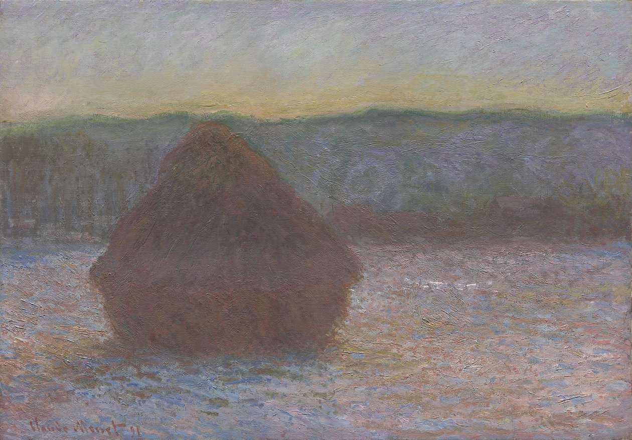 Stos pszenicy autorstwa Claude Monet
