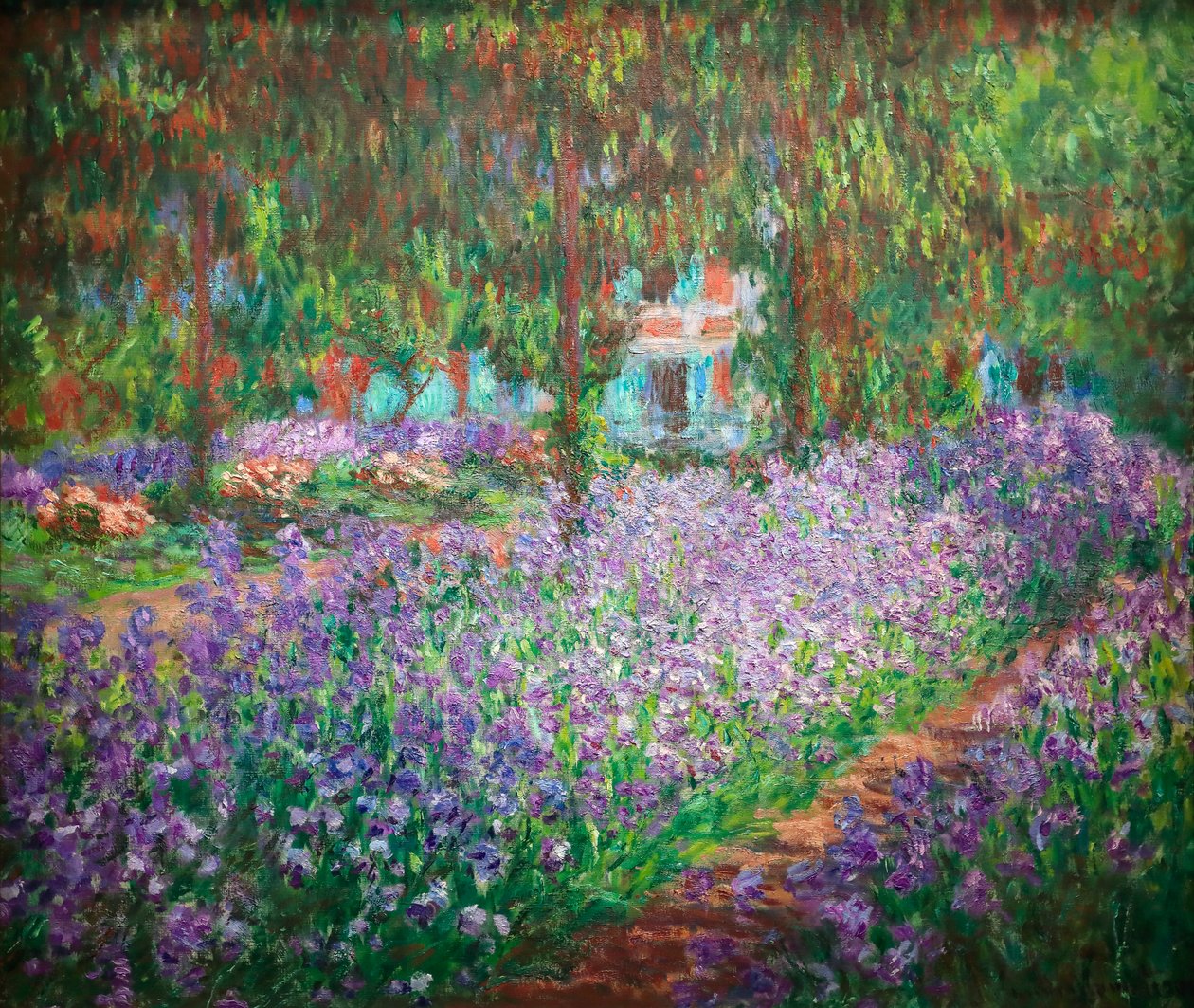 Ogród Artysty w Giverny autorstwa Claude Monet