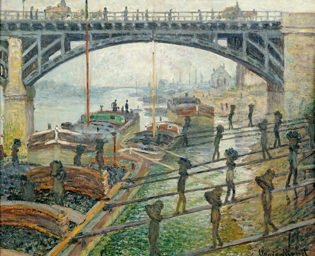 Robotnicy Węglowi autorstwa Claude Monet