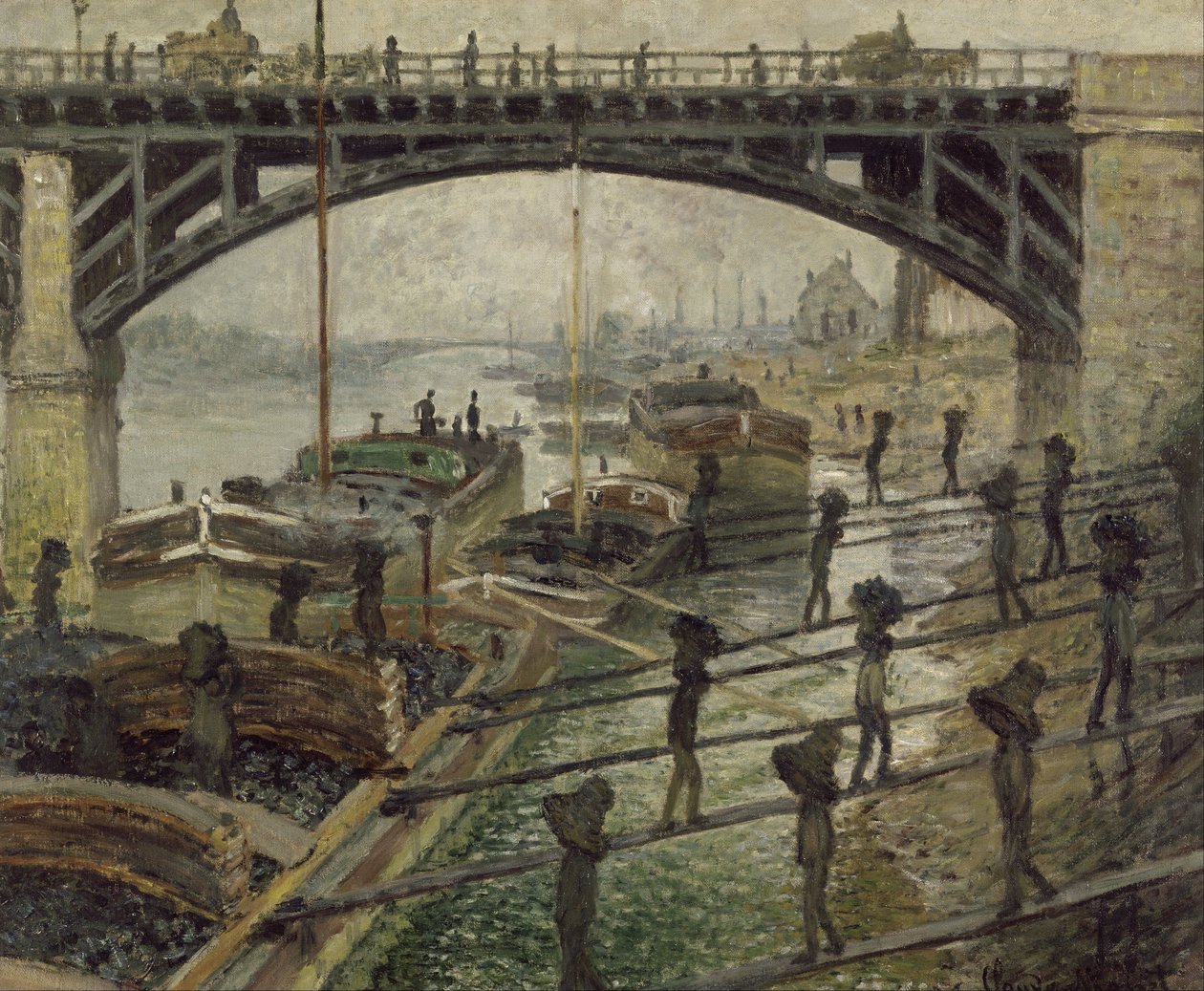 Węglarze autorstwa Claude Monet