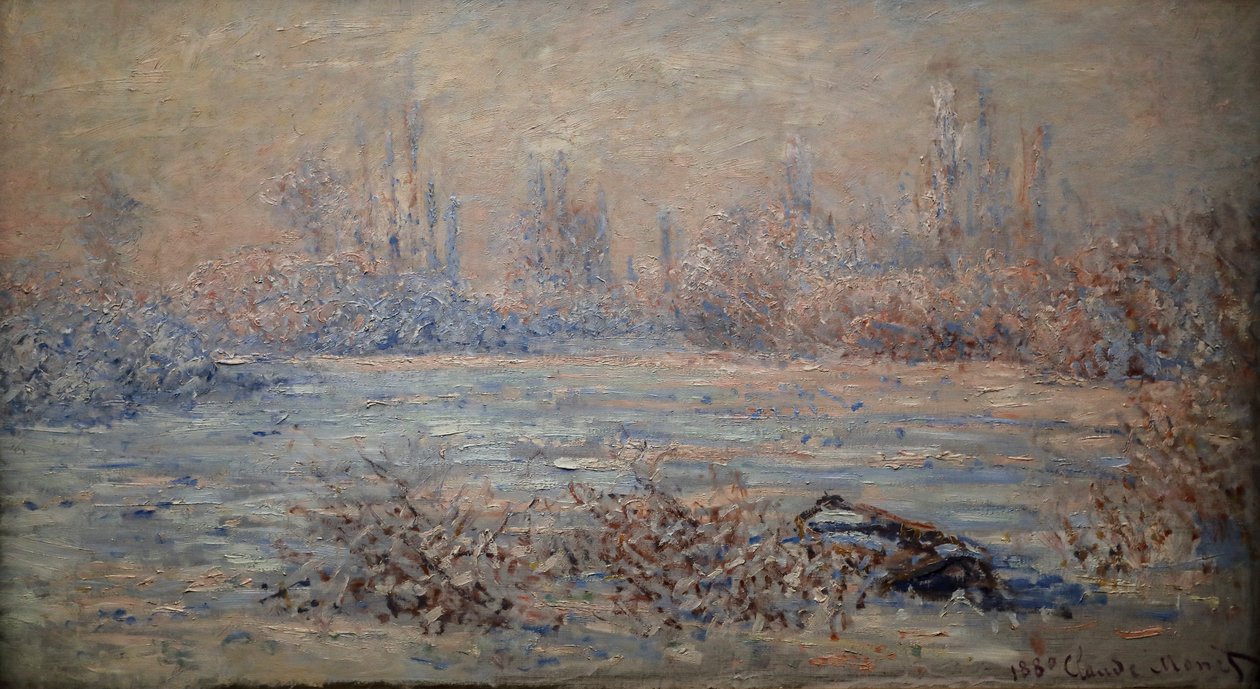 Efekt mrozu, słońca autorstwa Claude Monet