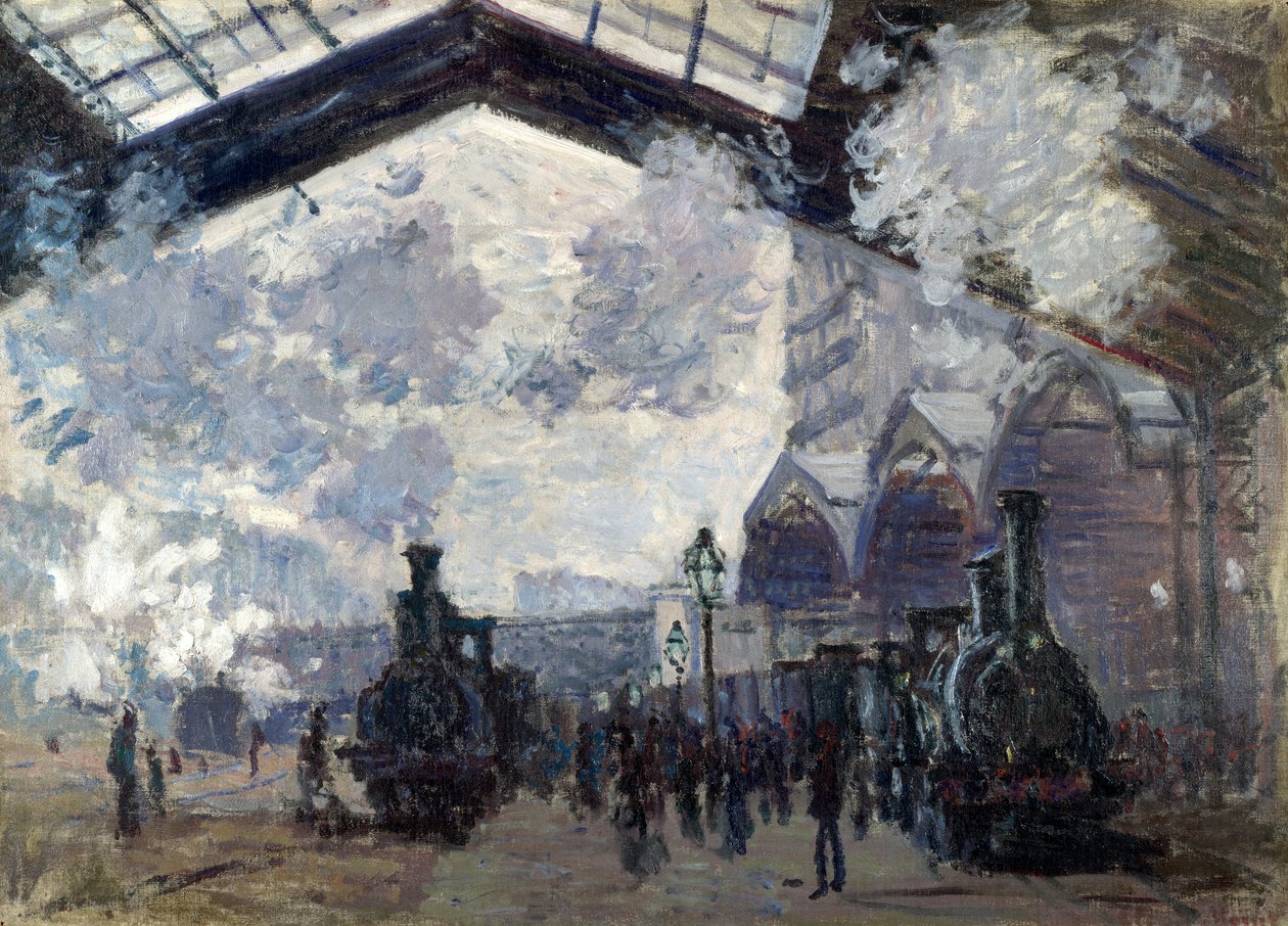 Gare St-Lazare autorstwa Claude Monet
