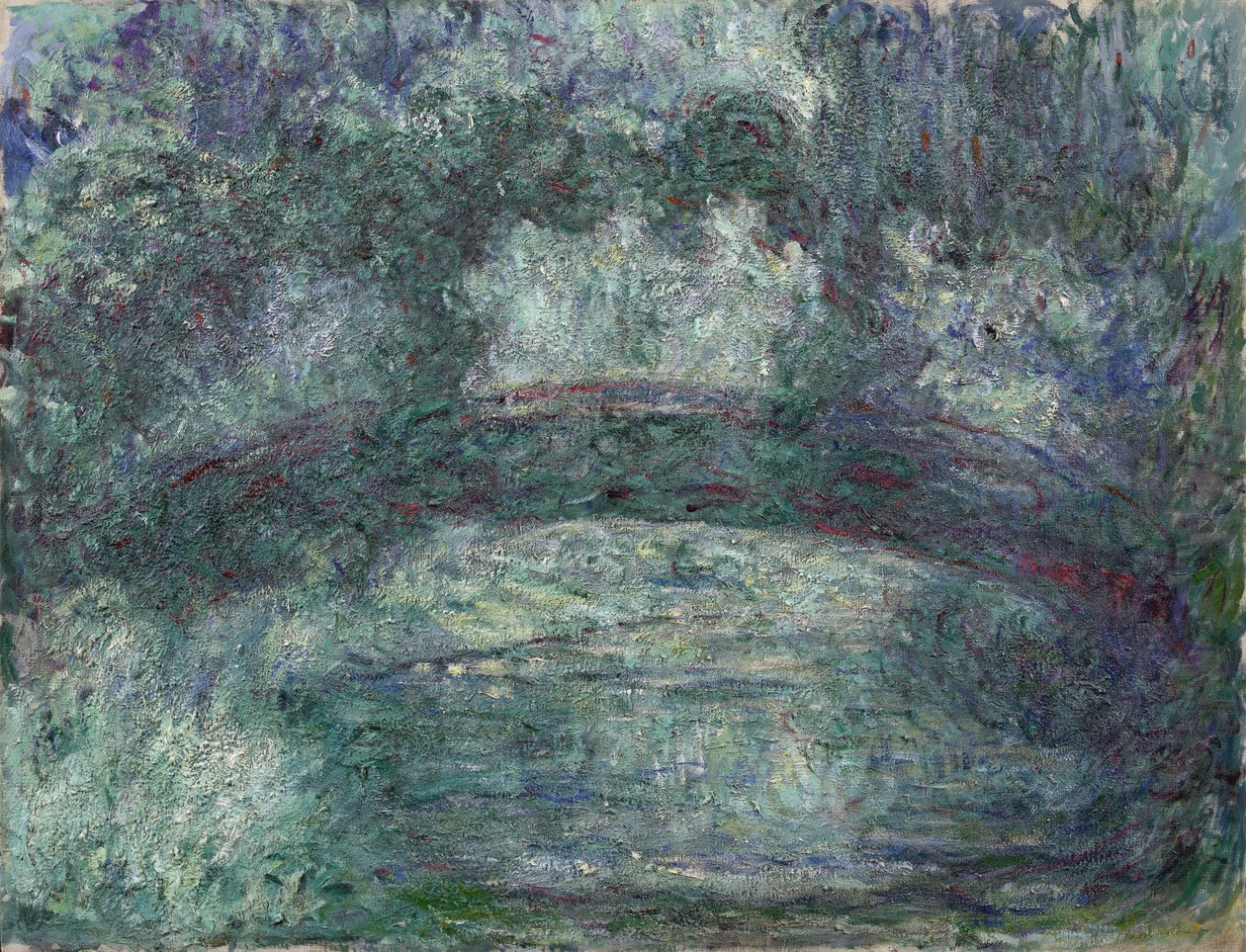 Most Japoński autorstwa Claude Monet