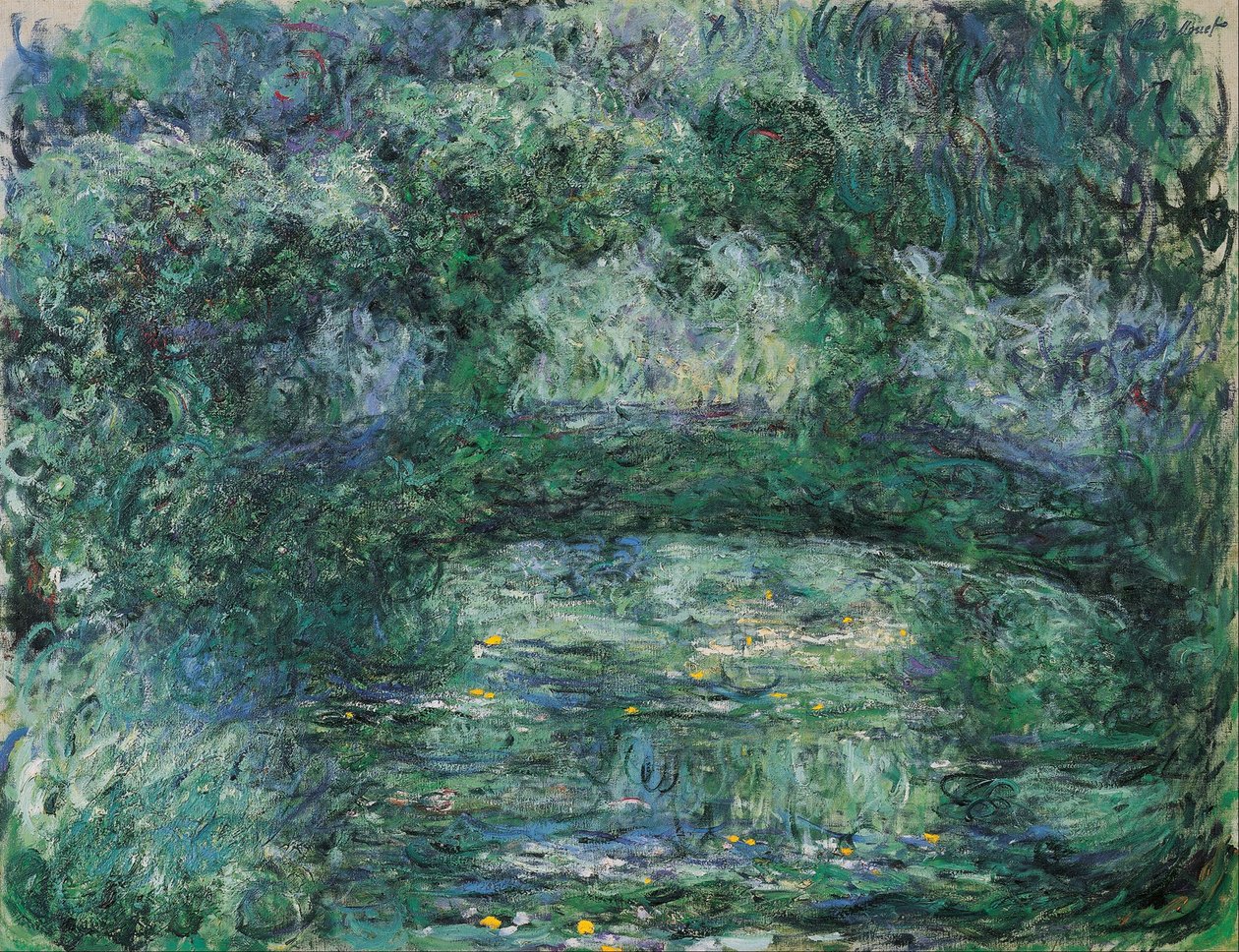 Japoński most autorstwa Claude Monet