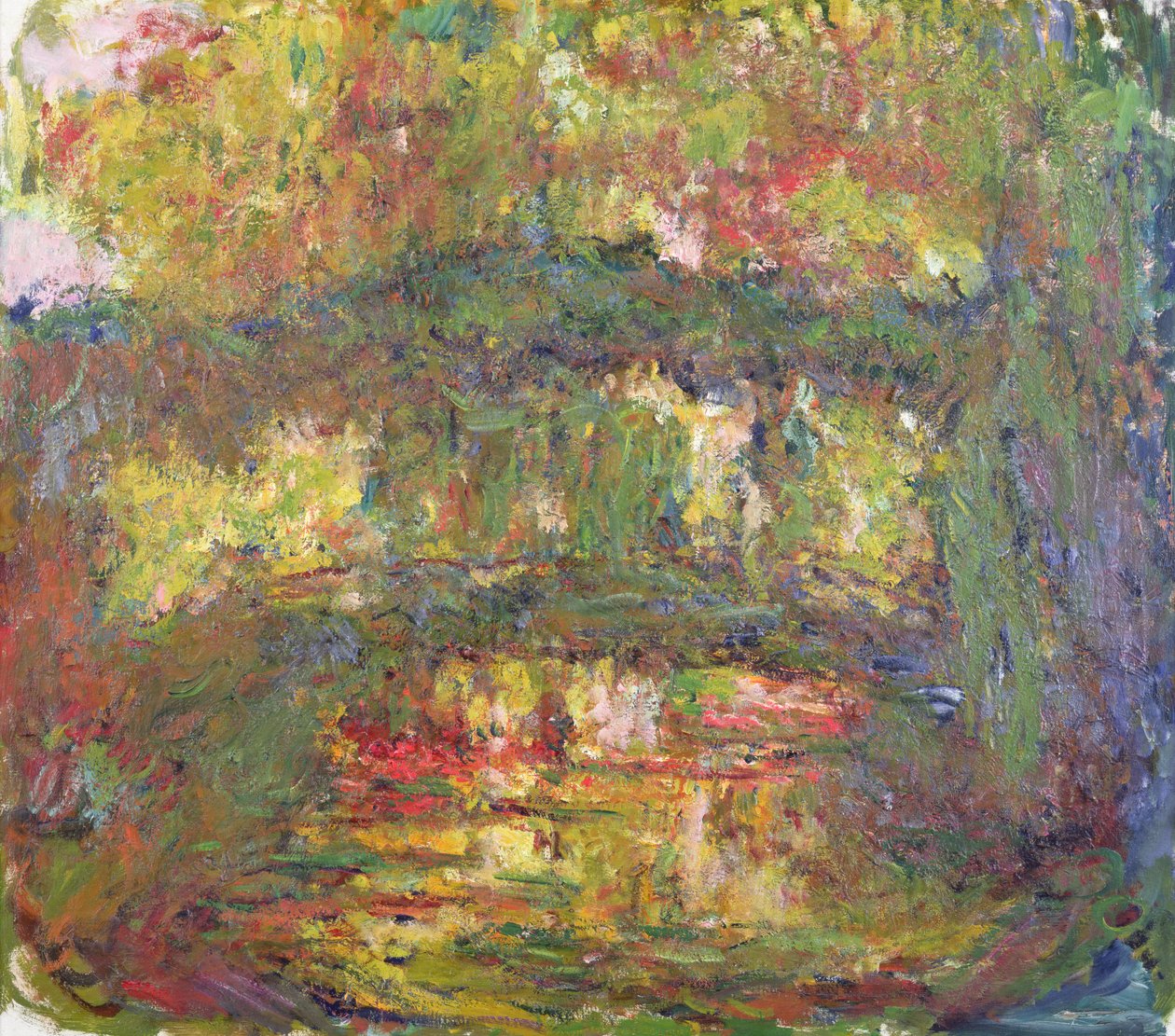 Most Japoński w Giverny autorstwa Claude Monet