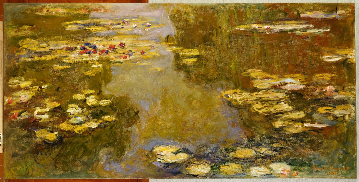 Staw liliowy autorstwa Claude Monet