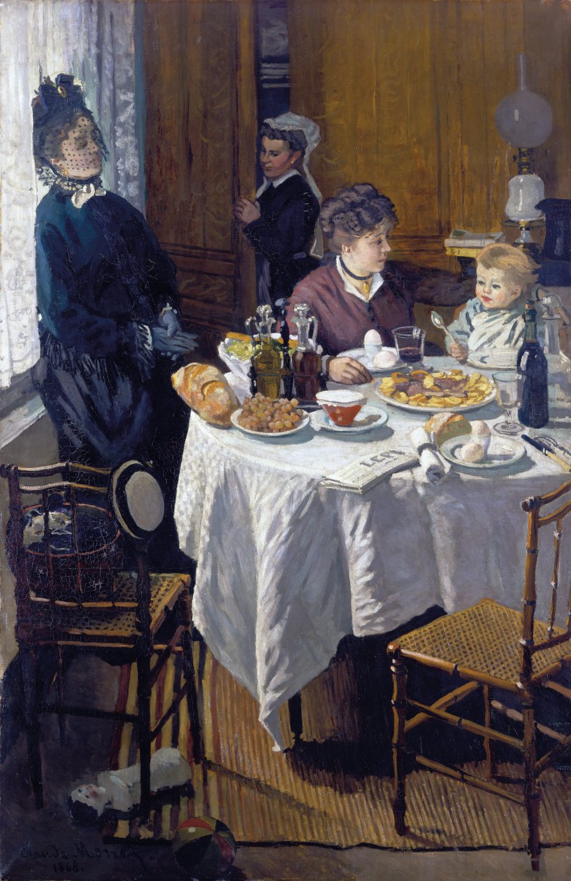 Obiad autorstwa Claude Monet