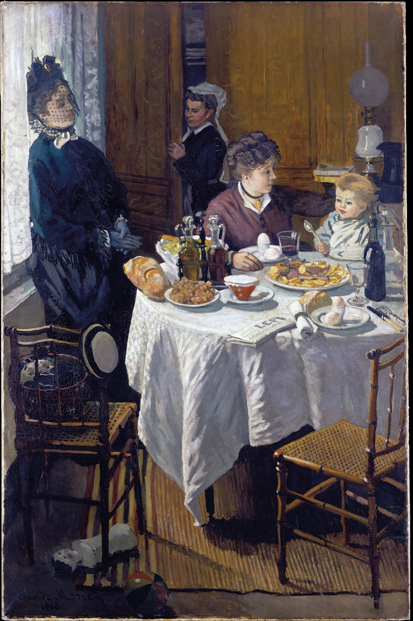 Lunch autorstwa Claude Monet